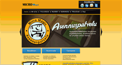 Desktop Screenshot of micromagic.fi